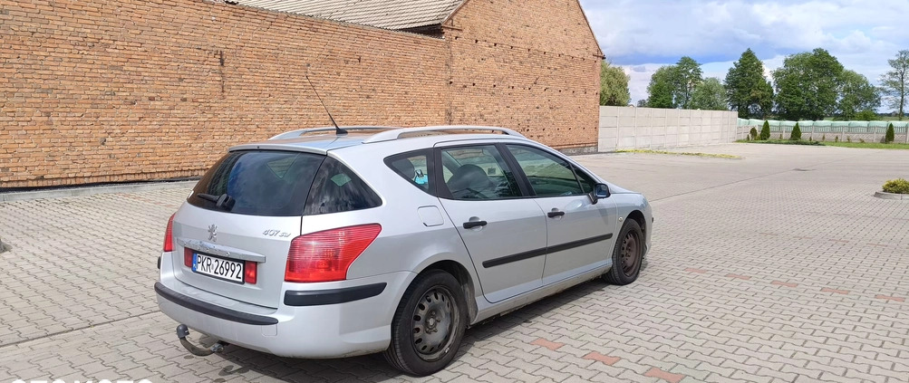 Peugeot 407 cena 8600 przebieg: 349000, rok produkcji 2006 z Krotoszyn małe 191